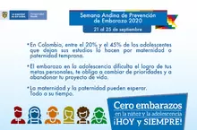 Semana andina: Prevención del embarazo