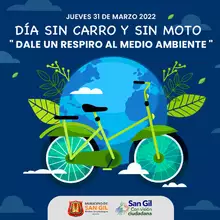 Día sin carro y sin moto "Dale un respiro al Medio Ambiente"