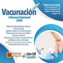 Vacunación Influenza 2020