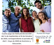 Pago subsidio Familias en Acción