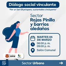 Diálogo social vinculante Sector Rojas Pinilla y barrios aledaños