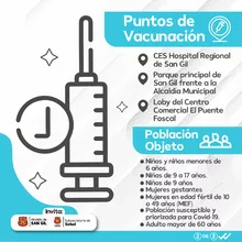 Segunda jornada de vacunación nacional