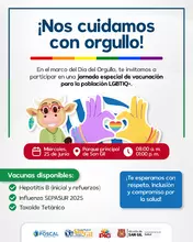 ¡Nos cuidamos con orgullo!