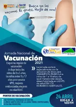 Jornada Nacional de Vacunación 2021