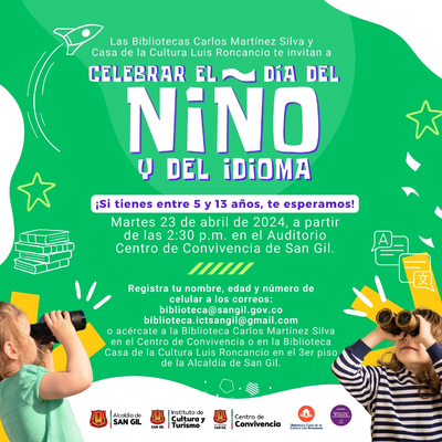 Celebrar el Día del Niño y del Idioma