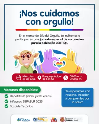 ¡Nos cuidamos con orgullo!