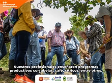 Visita universitaria para conocer la producción agroindustrial de la región