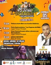 Programación del tercer día domingo 5 de noviembre