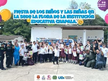 Fiesta de los niños y las niñas en el Barrio la Libertad