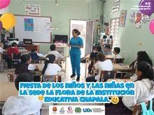 Fiesta de los niños y las niñas en el Barrio la Libertad