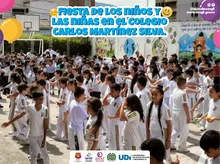 Fiesta de los niños y las niñas en el Barrio la Libertad