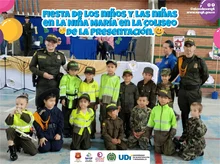 Fiesta de los niños y las niñas en el Barrio la Libertad