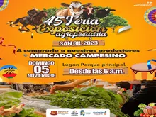 Mercado Campesino 45 Feria Exposición Agropecuaria San Gil 2023