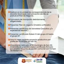 Convocatoria Proyecto Productivo Confecciones - Víctima del Conflicto Armado