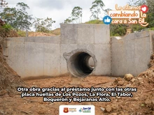 Nuevo tramo de placa huellas gestionadas