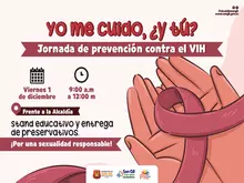 Yo me cuido, y tú Jornada de prevención contra el VIH