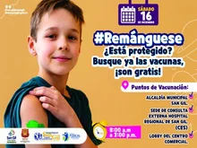 Gran jornada de vacunación este sábado 16 de diciembre