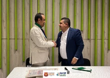Posesión como alcalde Electo al doctor Edgar Orlando Pinzón la Orden Monchuelo