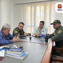 Reunión para garantizar la seguridad a los sangileños