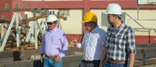 Avance del 50% en obra de cubierta del Colegio San José de Guanentá