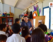 La Dra. Ligia Vargas visitó las sedes educativas de las veredas Las Joyas y Montecitos alto y bajo