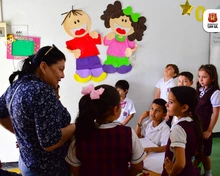 La Dra. Ligia Vargas visitó las sedes educativas de las veredas Las Joyas y Montecitos alto y bajo