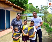 La Dra. Ligia Vargas visitó las sedes educativas de las veredas Las Joyas y Montecitos alto y bajo