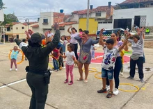 Se realizaron actividades sobre el uso adecuado de las redes sociales, violencia escolar, responsabilidad penal para adolescentes, Ley 1620 y 1801, proyecto de vida y manejo de las emociones