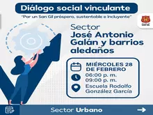 Diálogo social vinculante - Sector José Antonio Galán y barrios aledaños