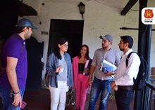 Visita a la Casa de la Cultura y la Casona para evaluar las condiciones de las instalaciones