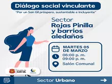 Diálogo social vinculante Sector Rojas Pinilla y barrios aledaños