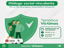 Diálogo social vinculante Temática Víctimas