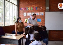 Se realizó visita al colegio San Carlos