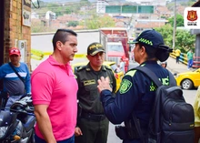 Operativo realizado en el sector de la Carrera 11 y Plaza de Mercado