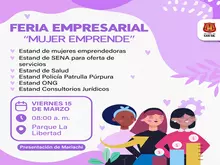 Feria Empresaria Mujer Emprende