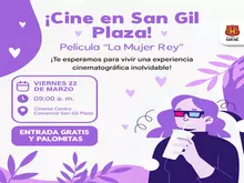 Cine en San Gil Plaza película La Mujer Rey