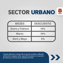 Contribuye al predial y obtén descuentos por pronto pago