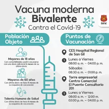 Vacuna moderna Bivalente contra el Covid-19