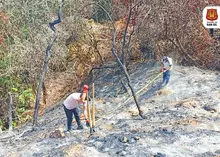 Se inició la preparación del terreno del incendio en la vereda Los Pozos Bajo