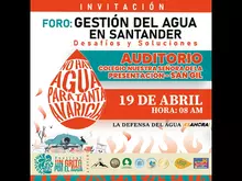 Foro Gestión del Agua en Santander