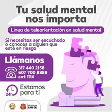 Tu salud mental nos importa