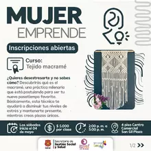 Curso Tejido macramé 