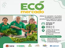 Este sábado asiste al Ecomercado
