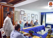 Reconocimiento por tantos años de labor social entregó el Club Rotario al Dr. Edgar Orlando Pinzón