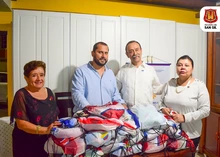 Reconocimiento por tantos años de labor social entregó el Club Rotario al Dr. Edgar Orlando Pinzón