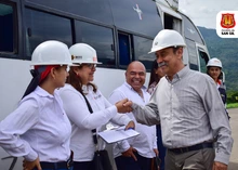 Recorrido por el proyecto de la variante de San Gil