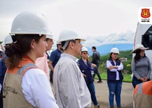 Recorrido por el proyecto de la variante de San Gil