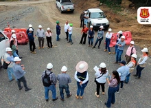 Recorrido por el proyecto de la variante de San Gil