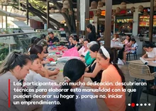 El primer día del curso Flores Eternas fue todo un éxito