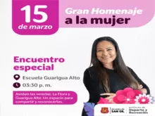 Gran homenaje a la mujer